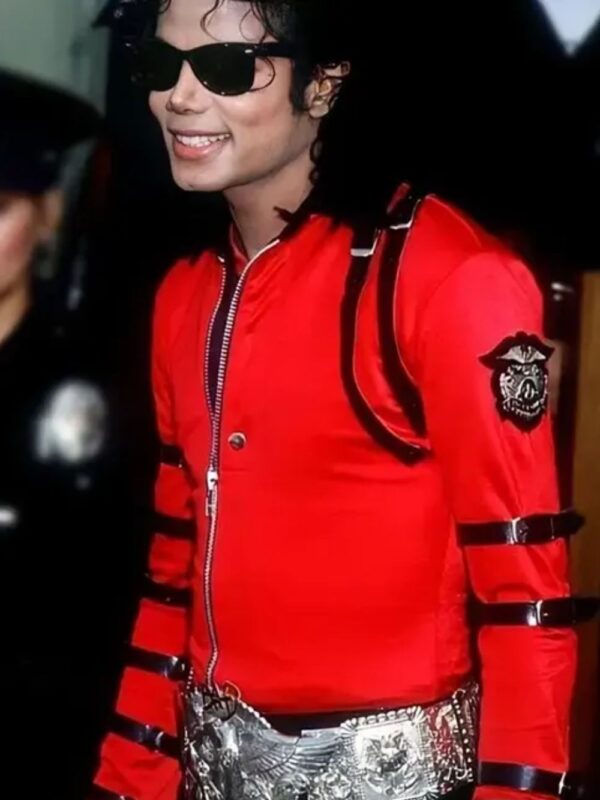 Michael Jackson Bad World Tour Red 1987 Jacket