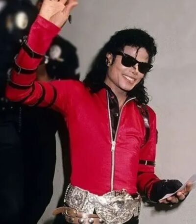 Michael Jackson Bad World Tour Red 1987 Jacket
