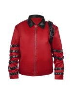Michael Jackson Bad World Tour Red 1987 Jacket