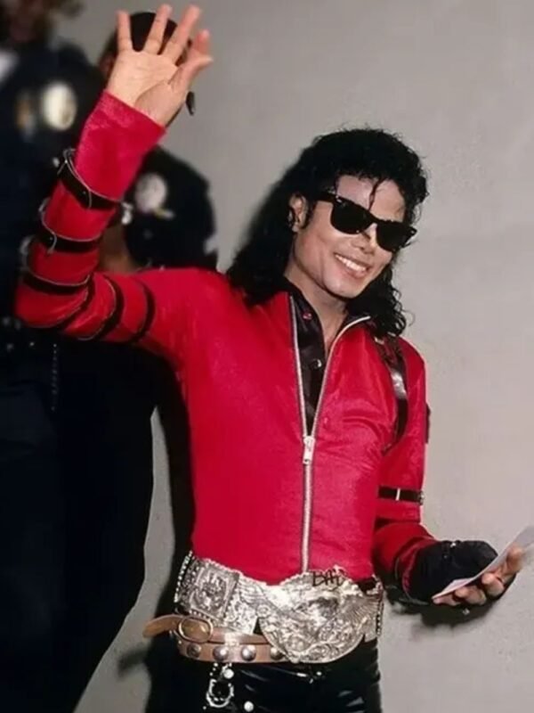 Michael Jackson Bad World Tour Red 1987 Jacket