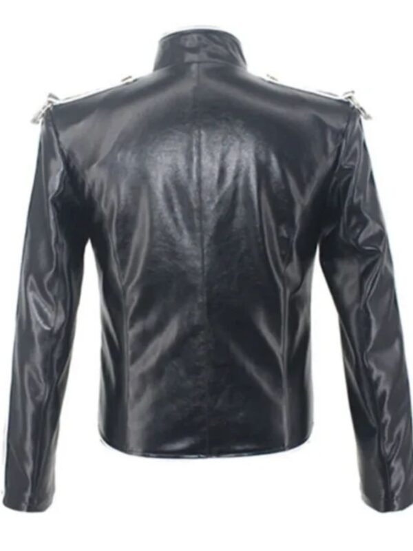 Michael Jackson Black Stand Up Collar Jacket
