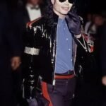 Michael Jackson Persian Eagle Leather Jacket