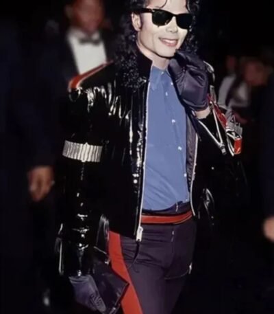 Michael Jackson Persian Eagle Leather Jacket