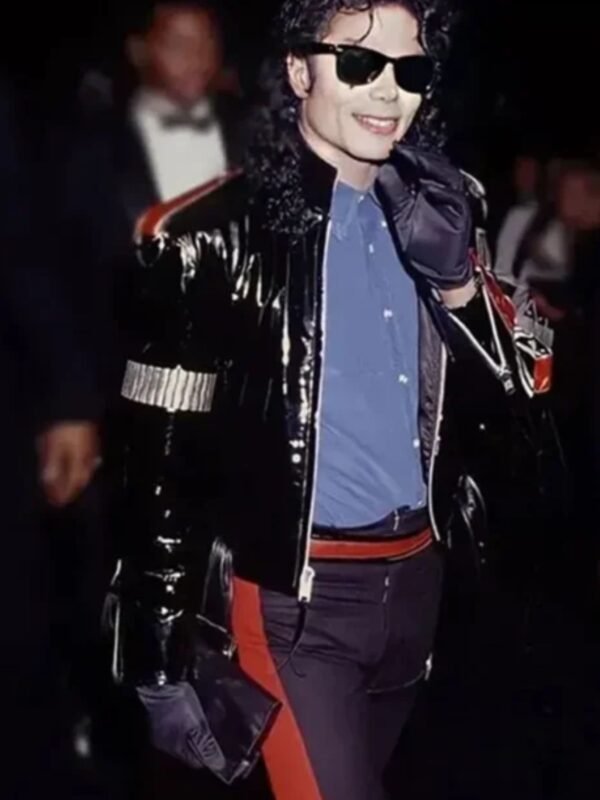 Michael Jackson Persian Eagle Leather Jacket