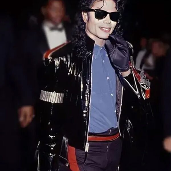 Michael Jackson Persian Eagle Leather Jacket