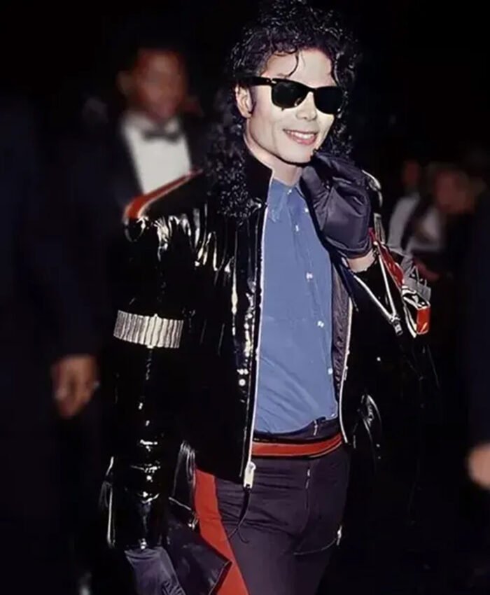 Michael Jackson Persian Eagle Leather Jacket