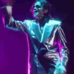 Michael Jackson This Is It Silver Blazer
