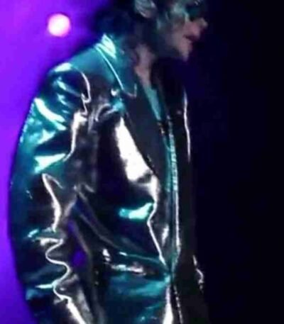 Michael Jackson This Is It Silver Blazer