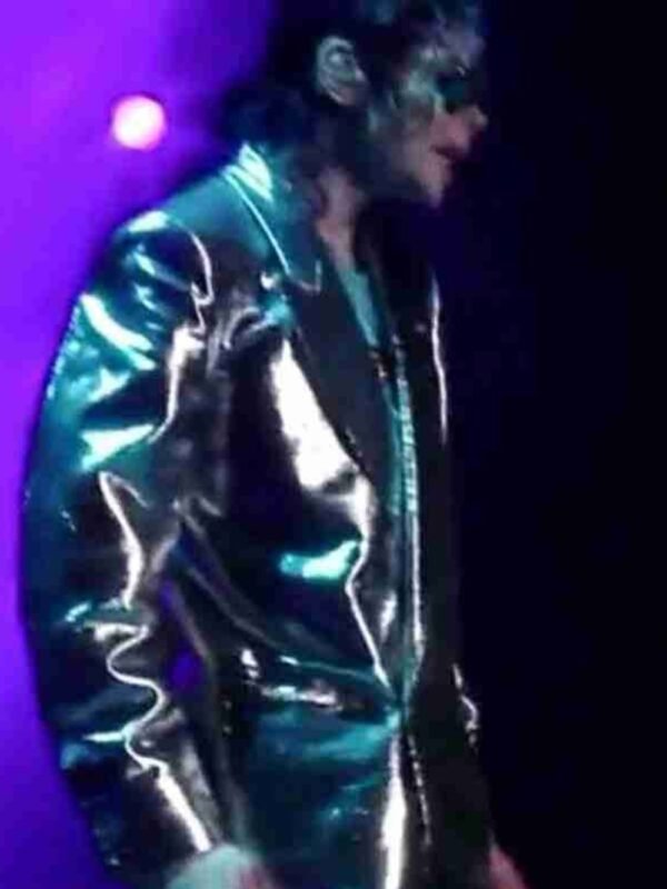 Michael Jackson This Is It Silver Blazer