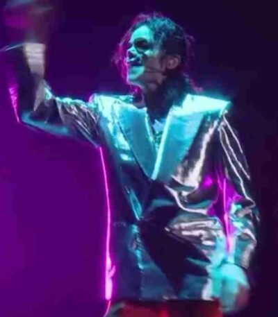 Michael Jackson This Is It Silver Blazer
