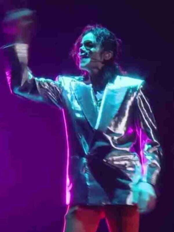 Michael Jackson This Is It Silver Blazer
