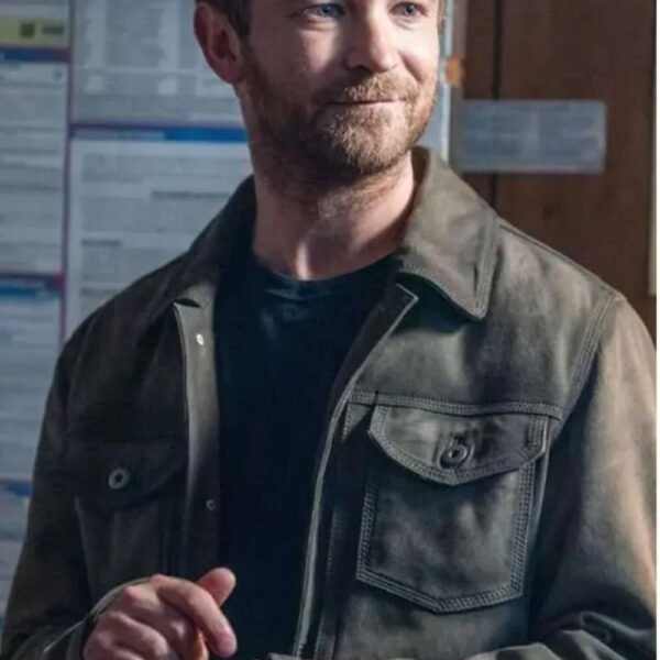 Michael Welch Quantum Leap Season 1 Suede Leather Jacket