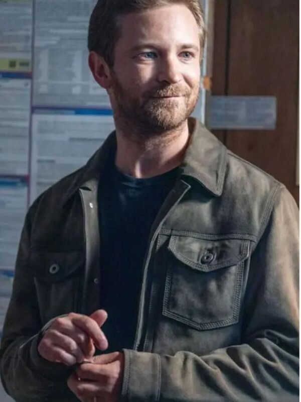 Michael Welch Quantum Leap Season 1 Suede Leather Jacket