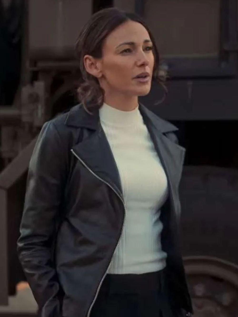 Michelle Fool Me Once S01 Biker Jacket Michelle Fool Me Once S01 Biker Jacket