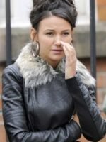 Michelle Keegan Leather Jacket