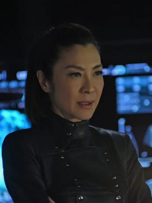 Michelle Yeoh Star Trek Discovery Black Jacket