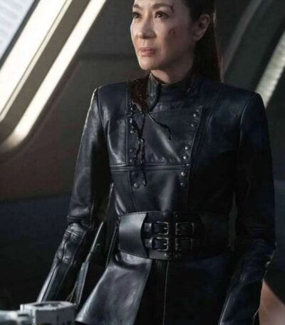 Michelle Yeoh Star Trek Discovery Black Jacket
