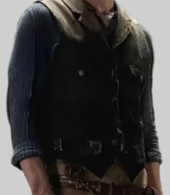 Michiel Huisman Rebel Moon Black Vest