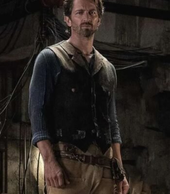 Michiel Huisman Rebel Moon Black Vest