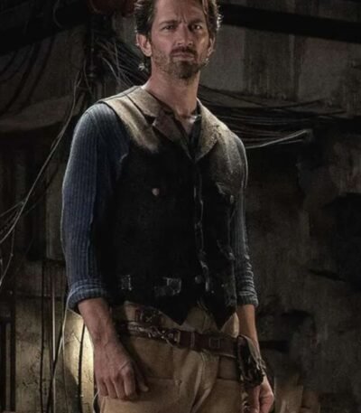 Michiel Huisman Rebel Moon Black Vest
