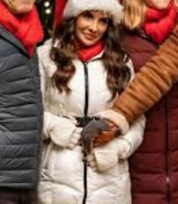 Mikaela Hoover Love Hard White Jacket