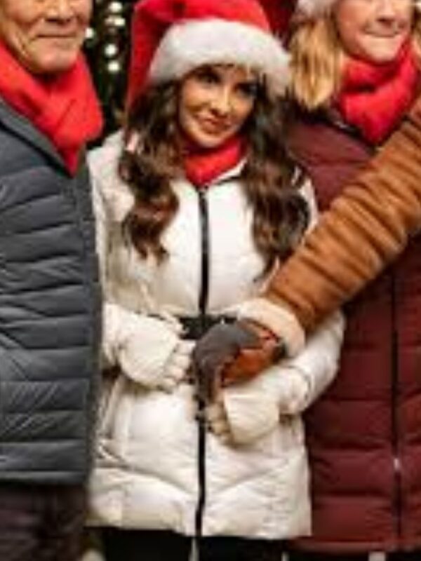 Mikaela Hoover Love Hard White Jacket