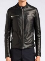Mike Colter Jessica Jones Luke Cage Black Leather Jacket