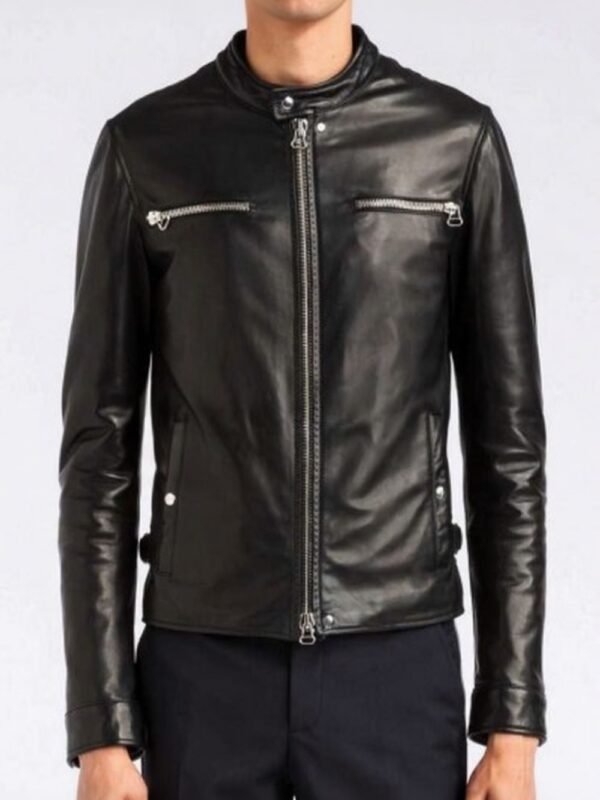 Mike Colter Jessica Jones Luke Cage Black Leather Jacket