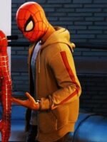 Miles Morales Spider Man PS4 Game Grey Hoodie