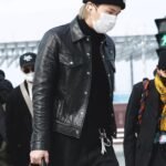 Min Yoon-gi BTS Suga Black Leather Jacket
