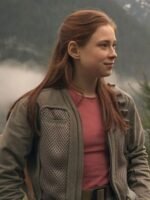 Mina Sundwall Lost In Space Grey Jacket