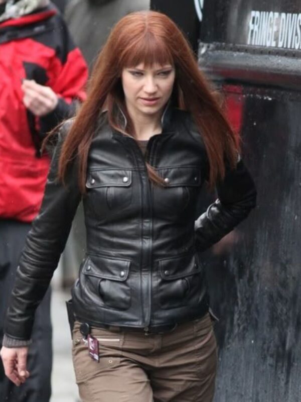 Mindhunter S02 Anna Torv Black Leather Jacket
