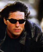 Mission Impossible 2 Tom Cruise Black Leather Coat