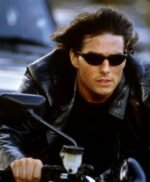 Mission Impossible 2 Tom Cruise Black Leather Coat