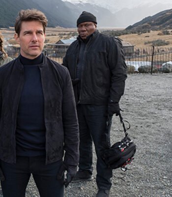 Mission Impossible 6 Fallout Luther Stickell Black Jacket