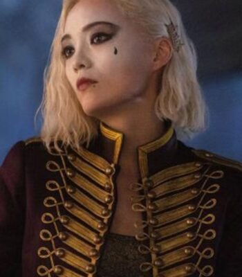 Mission Impossible 7 Pom Klementieff Maroon Jack­et