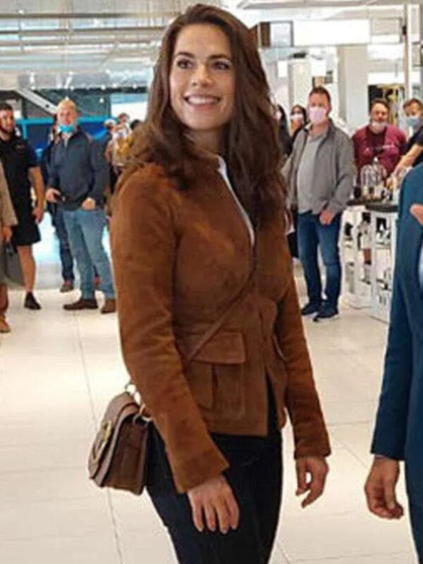 Mission Impossible Dead Reckoning Hayley Atwell Brown Jacket