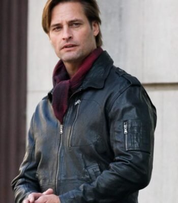 Mission Impossible Ghost Protocol Josh Holloway Black Leather Jacket