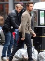 Mission Impossible Rogue Nation Jeremy Renner Suede Jacket