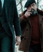 Money Heist Moscú Brown Leather Coat