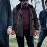 Money Heist Moscú Brown Leather Coat