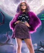 Monster High The Movie Clawdeen Wolf Purple Fur Jacket