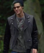 Monster High The Movie Deuce Gorgon Black Leather Jacket