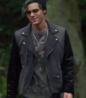 Monster High The Movie Deuce Gorgon Black Leather Jacket