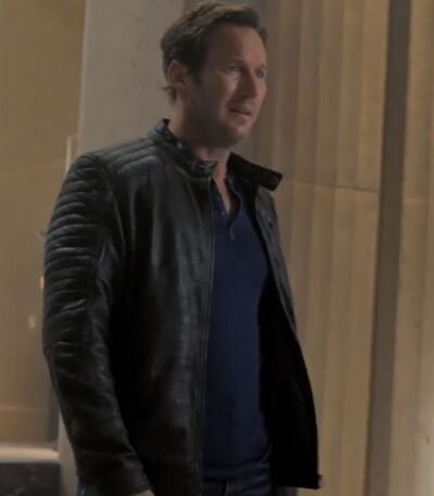 Moonfall Patrick Wilson Black Leather Jacket