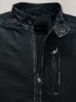 Moonfall Patrick Wilson Black Leather Jacket