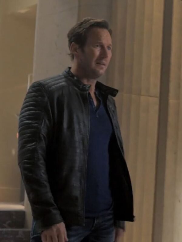 Moonfall Patrick Wilson Black Leather Jacket