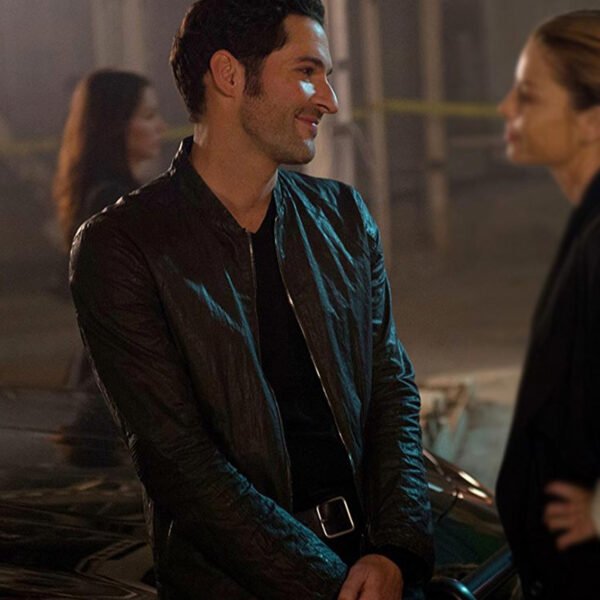 Morningstar Lucifer Black Leather Jacket