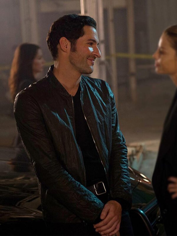 Morningstar Lucifer Black Leather Jacket