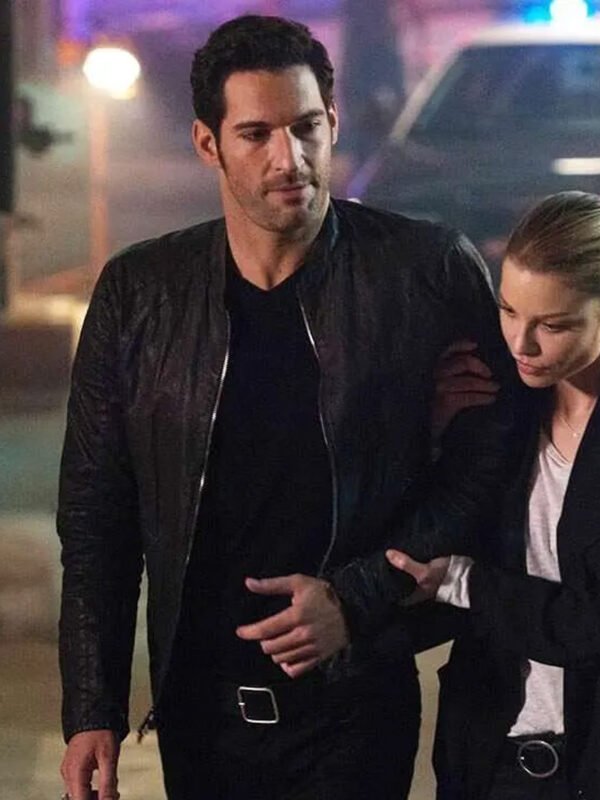 Morningstar Lucifer Black Leather Jacket